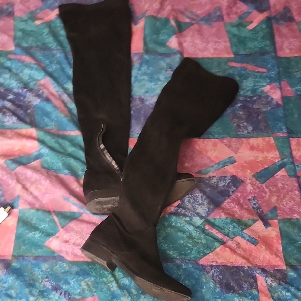 Women's Black Over-the-Knee Boots